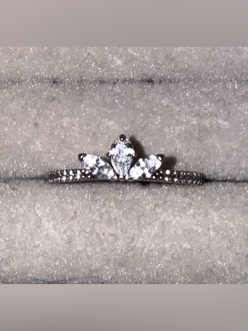 Pandora Sparkling Herbarium Cluster Ring